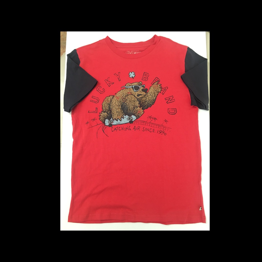 Boys Caughting Air Since 1999 TShirt Tee Lucky Brand